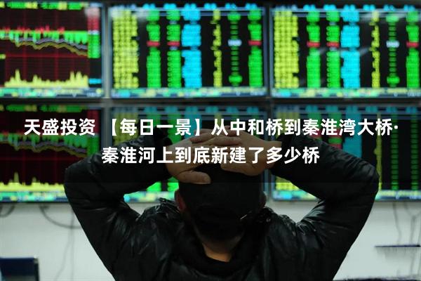 天盛投资 【每日一景】从中和桥到秦淮湾大桥·秦淮河上到底新建了多少桥